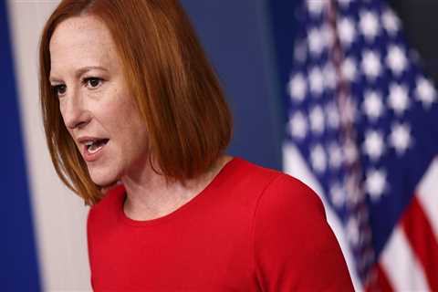 Jen Psaki backed her kid's school in a fight with Virginia's GOP governor over mandating masks for..