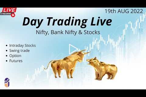 Intraday Live Trading : Nifty & Bank Nifty | Stock Market : 19th August