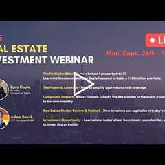 Real Estate Investment Webinar