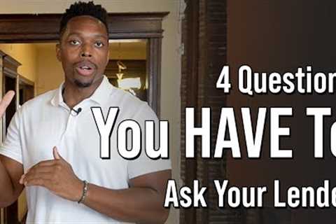 4 Questions You Have To Ask Your Hard Money Lender