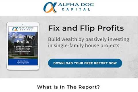 Build Wealth By Passively Investing in Single-Family House Projects - Free Report