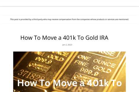 Maximizing Retirement Security with a Gold IRA