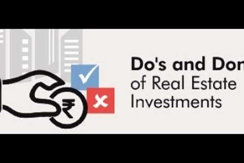 The Dos and Don''ts of Investing in Commercial Real Estate