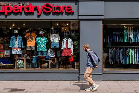 Superdry investors given a soaking as brand not set to make a profit this year