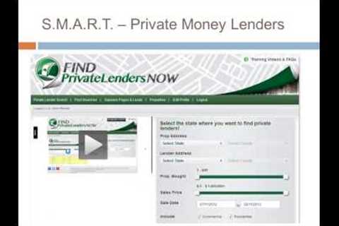 Find Cash Buyers & Private Money Lenders Video Demonstration