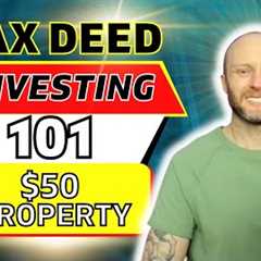 Tax Deed investing 101 - Buying $50 Property