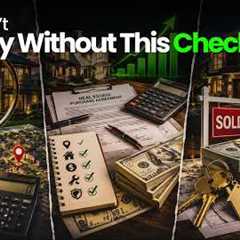 How to Evaluate a Real Estate Deal Before Investing | 11 Steps Every Investor Should Know